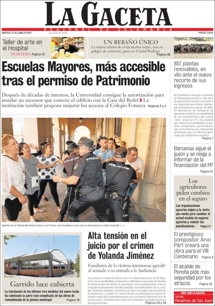 LA GACETA DE SALAMANCA